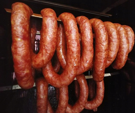 Osłonka białkowa Super Smoke fi 45mm karmel - 10 metrów