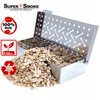 Zrębki Wędzarnicze Super Smoke BUK KL-10 (9-12mm) Large 8 Litrów