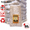 Zrębki Wędzarnicze Super Smoke BUK KL-13 (12-18mm) Extra Large 60 Litrów