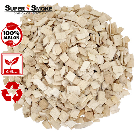 Zrębki Wędzarnicze Super Smoke BUK KL-13 (12-18mm) Extra Large 60 Litrów
