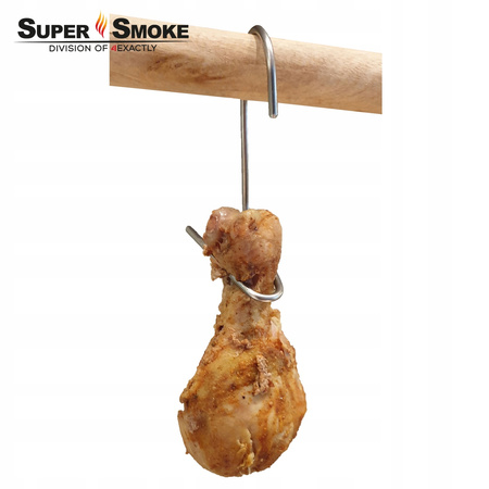 Hak Wędzarniczy Super Smoke do ud i podudzi drobiu 3mm Premium 11cm