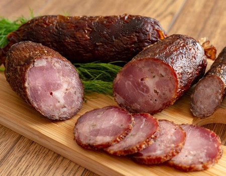 Osłonka białkowa Super Smoke fi 45mm karmel - 10 metrów