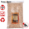 Zrębki Wędzarnicze Super Smoke Olcha+BUK KL-08 (6-8mm) Medium 5 Litrów