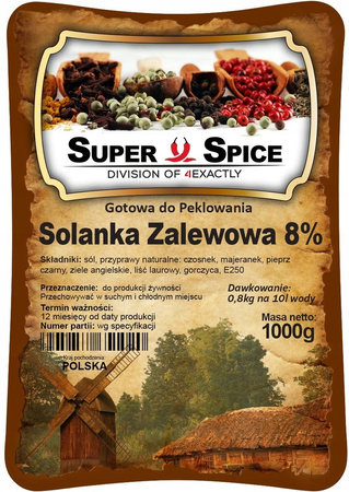 Solanka Zalewowa Super Spice 8% Gotowa do Peklowania-1kg