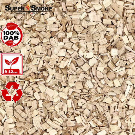Zrębki Wędzarnicze Super Smoke DĄB KL-10 (9-12mm) Large 6 Litrów Doypack