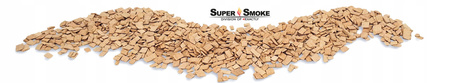 Zrębki Wędzarnicze Super Smoke DĄB KL-08 (6-8mm) Medium 65 Litrów