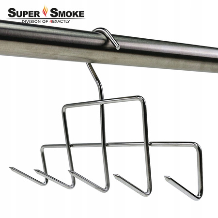 Hak Wędzarniczy Super Smoke do boczku i słoniny 4mm Premium 14cm
