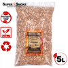 Zrębki Wędzarnicze Super Smoke OLCHA+BUK KL-10 (9-12mm) Large 5 Litrów