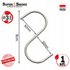 Hak Wędzarniczy nieostry Super Smoke do wędlin 3mm 8cm Premium