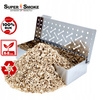 Zrębki Wędzarnicze Super Smoke BUK KL-08 (6-8mm) Medium 6 Litrów, DOYPACK