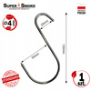 Hak Wędzarniczy typu "S" do mięs wędlin 4mm 13cm Standard