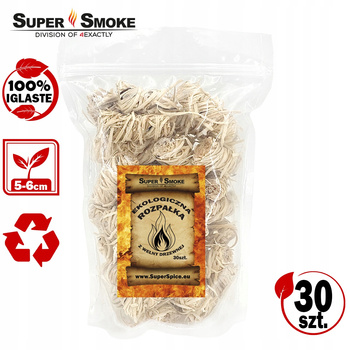 Rozpałka Ekologiczna Super Smoke - 30 Sztuk