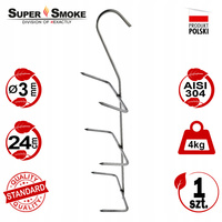 Hak Wędzarniczy Super Smoke do filetów i płatów ryb 3mm Standard