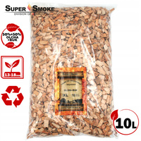 Zrębki Wędzarnicze Super Smoke OLCHA+BUK KL-13 (12-18mm) XL 10 Litrów